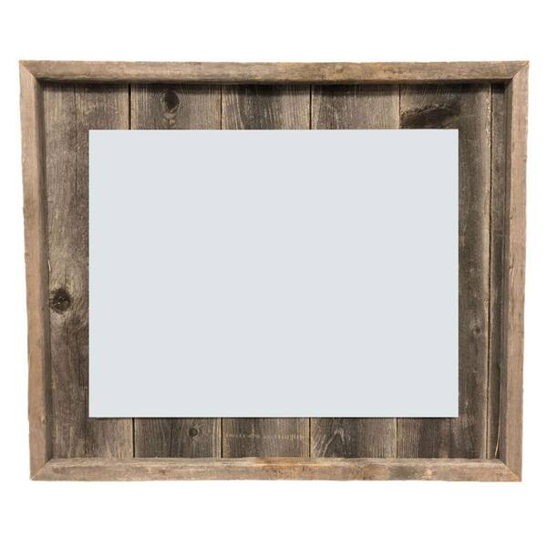 HomeRoots Josephine 11 in. x 14 in. Weathered Gray Picture Frame