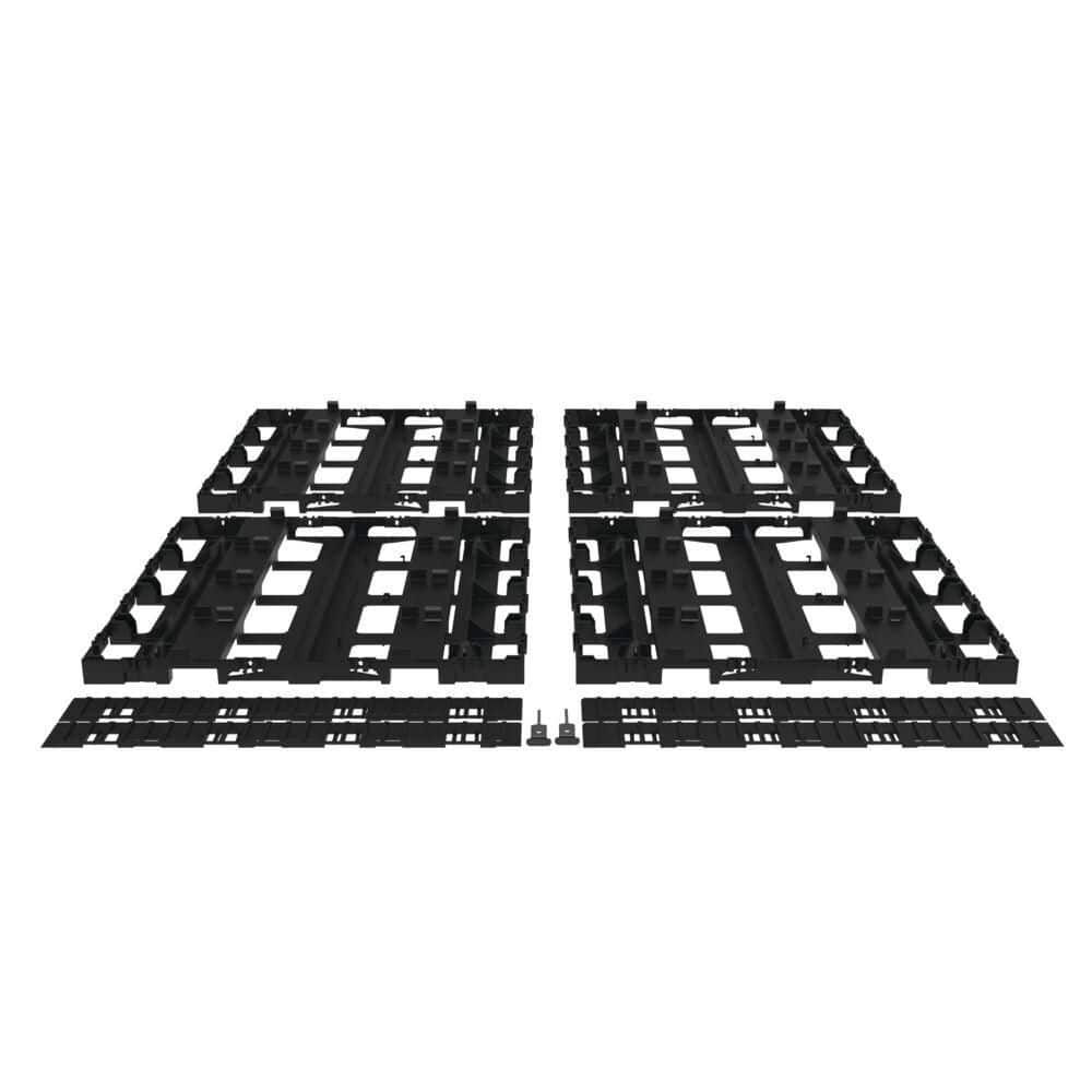 InstaDeck 6 in. x 6 in. PP Corner Deck Foundation Tiles (4-Pack) price history on PriceWatchPro