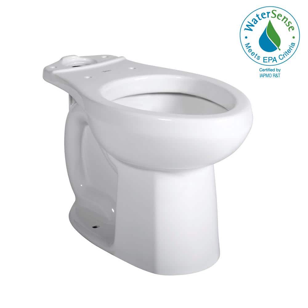 White Elongated Ceramic Right Height Toilet Bowl