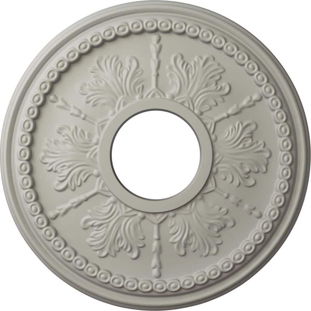 1-1/4 in. x 13-7/8 in. x 13-7/8 in. Polyurethane Tirana Ceiling Medallion, Pot of Cream price history on PriceWatchPro