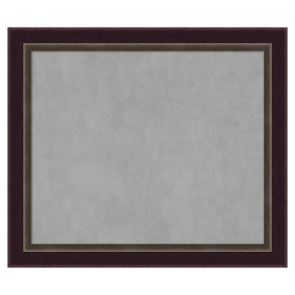 Amanti Art Signore Bronze 28 in. x 24 in Framed Magnetic Board