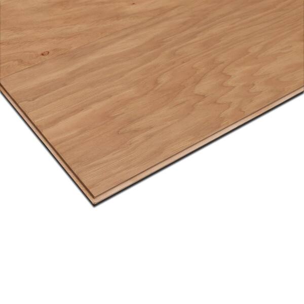ASPEN FLOORING Bennett Hickory 3/8 in. T x 6.5 in. W Tongue and Groove Light Distressed Engineered Hardwood Flooring (43.6 sqft/case)