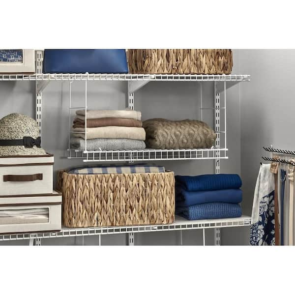 FastTrack 12 in x 8 ft White Linen Shelf by Rubbermaid at Fleet Farm