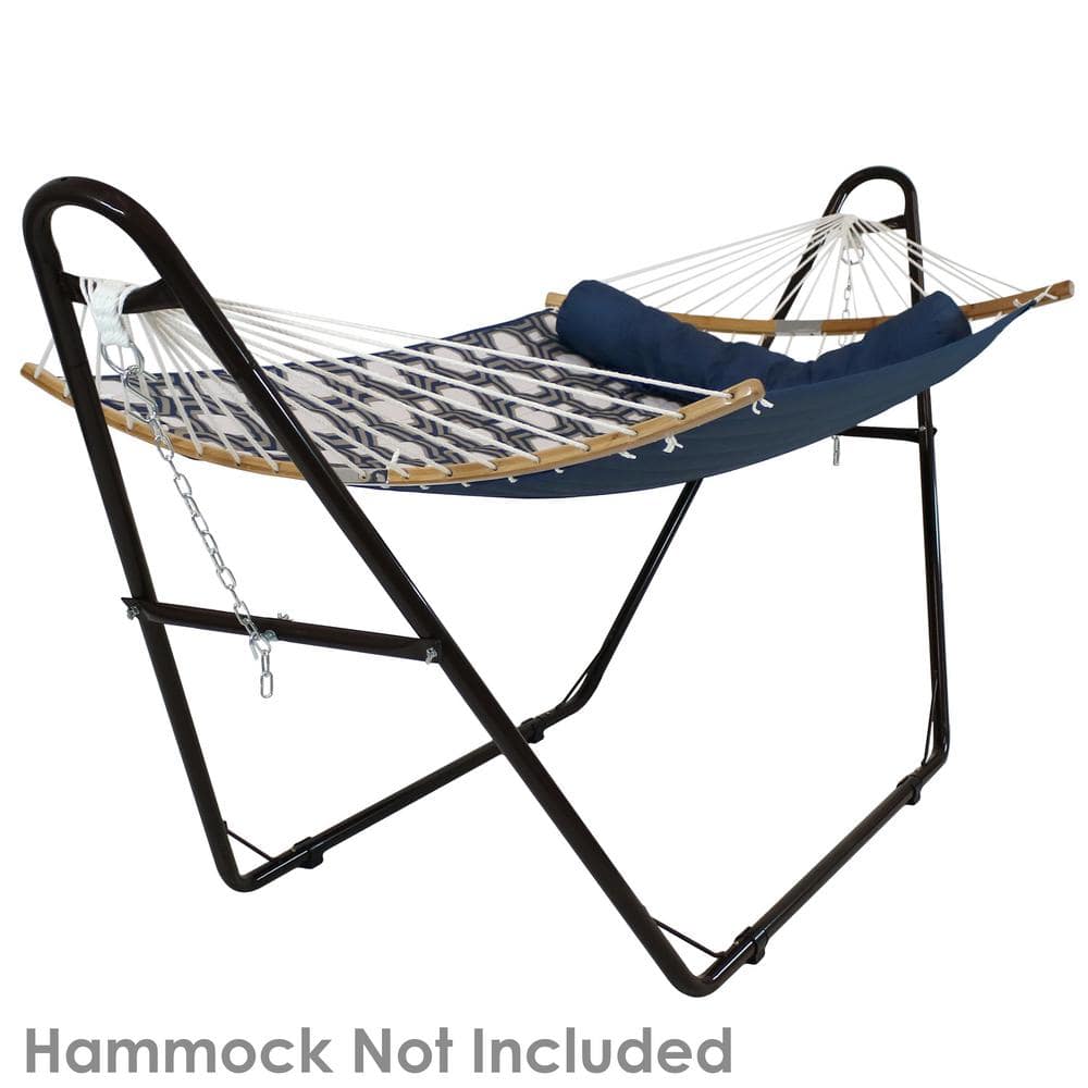 Bronze Heavy-Duty Steel Universal Hammock Stand for 9 to 14 Feet Hammocks