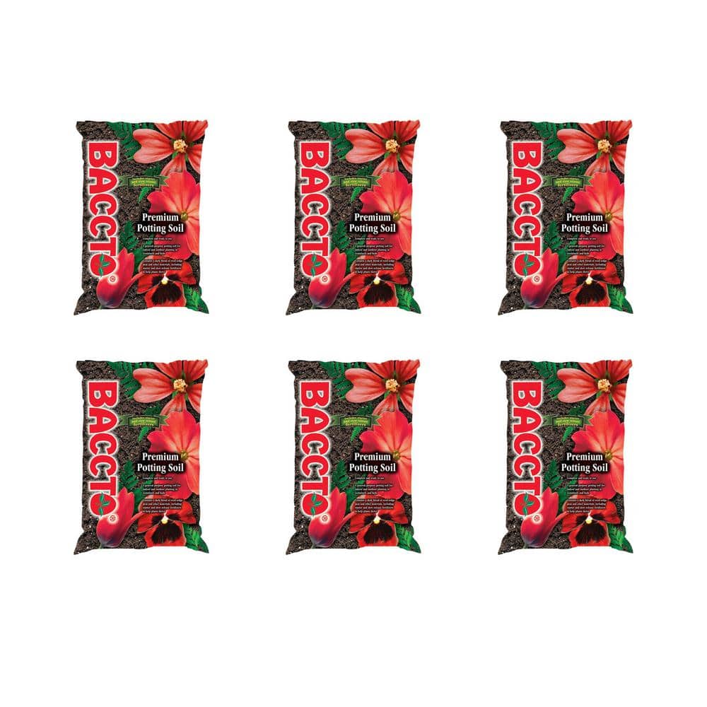 All Purpose Potting Soil with Perlite, 25 lbs. (6-Pack)