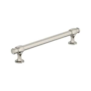 Winsome 6-5/16 in. (160mm) Traditional Satin Nickel Bar Cabinet Pull