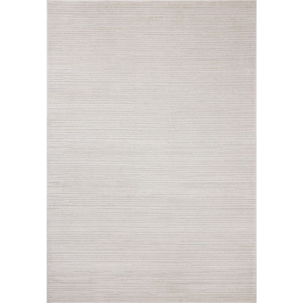 Townes 2 ft. 7 in. x 10 ft. Beige / Ivory Contemporary Runner Rug
