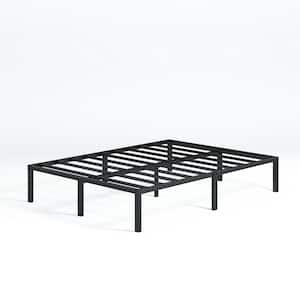 Yelena Black Metal Full Platform Bed Frame
