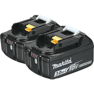 18V LXT Lithium-Ion High Capacity Battery Pack 3.0Ah with Fuel Gauge (2-Pack)