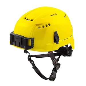 BOLT Yellow Type 2 Class C Vented Safety Helmet (2-Pack)