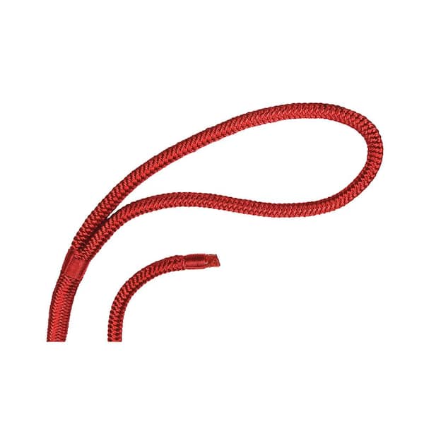 Extreme Max BoatTector Double Braid Nylon Dock Line Value 4-Pack - 3/8in x 15' Red 3006.3008