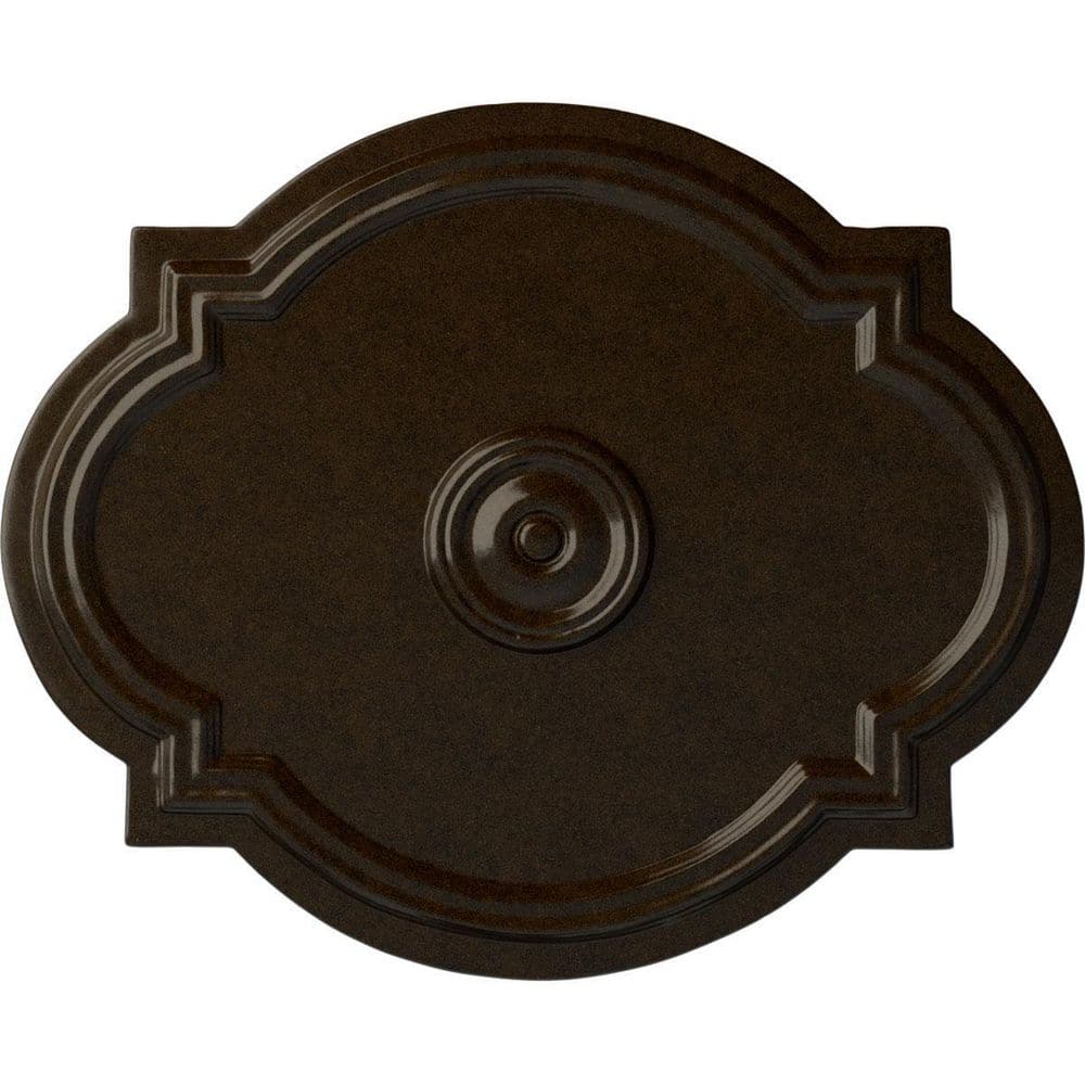 1 in. x 21-1/4 in. x 17-3/8 in. Polyurethane Waltz Ceiling Medallion, Bronze price history on PriceWatchPro