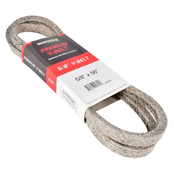 MaxPower 5/8 in. x 102 in. Premium V-Belt 347647 - The Home Depot