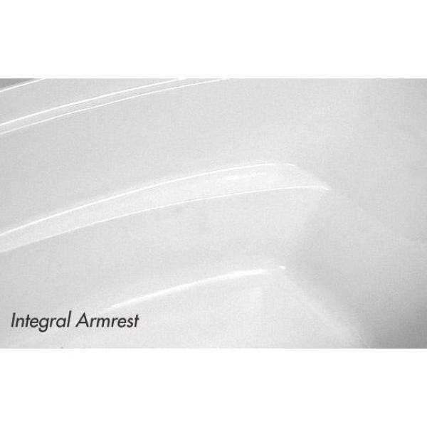 Vecelli 72 in. Acrylic Right Drain Rectangular Alcove Whirlpool Bathtub with Heater in White Vecelli 72 in. Acrylic Right Drain Rectangular Alcove Whirlpool Bathtub with Heater in White