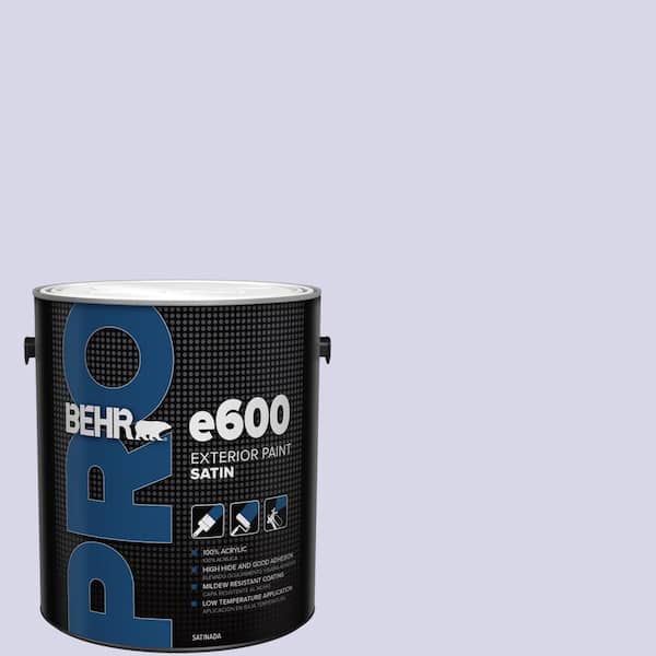 BEHR PRO 1 gal. #630A-2 February Frost Satin Exterior Paint