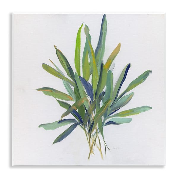 Stupell Industries Layered Leaf Sprigs by Sally Swatland Unframed Nature Graphic Art Print 12 in. x 12 in.