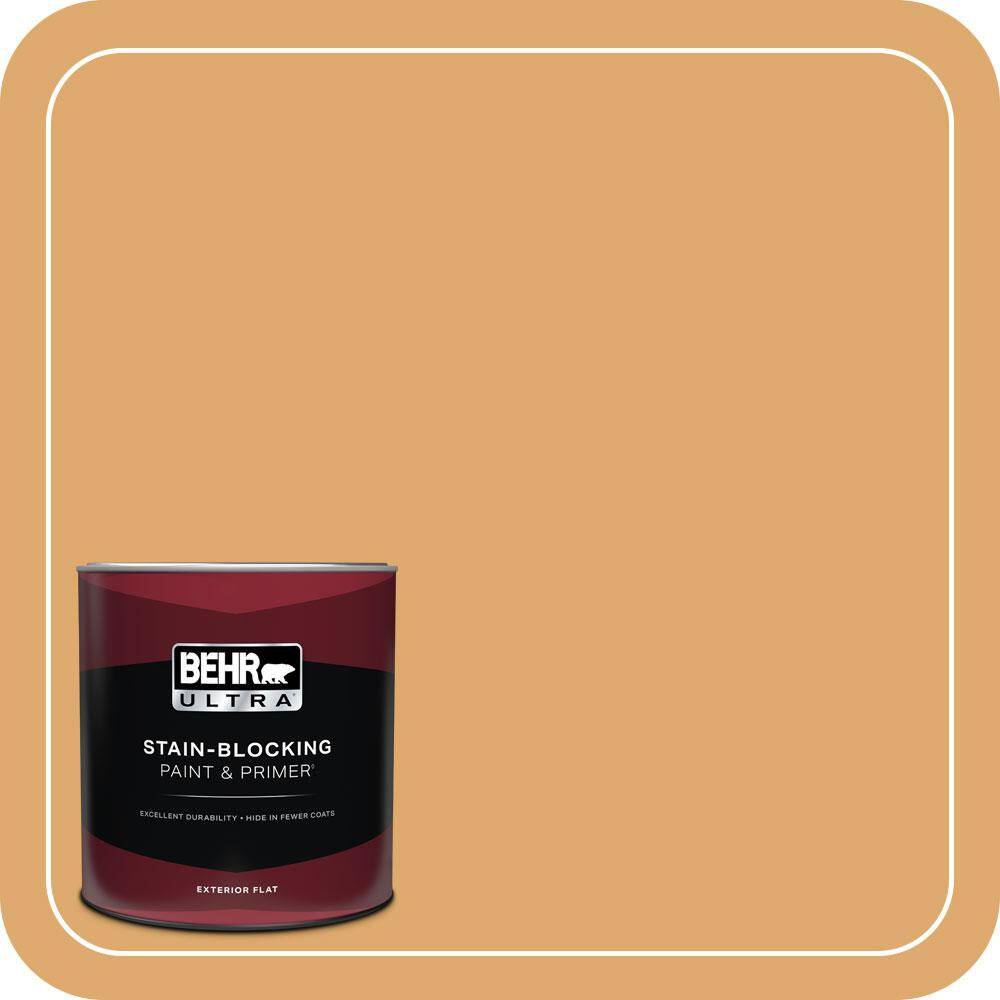 1 qt. Home Decorators Collection #HDC-FL13-2 Corn Maze Flat Exterior Paint & Primer product image for price tracking