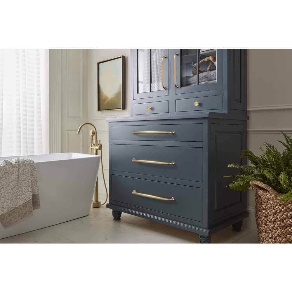 Champagne Bronze 19.31" Polished Appliance Pull with Mounting Hardware