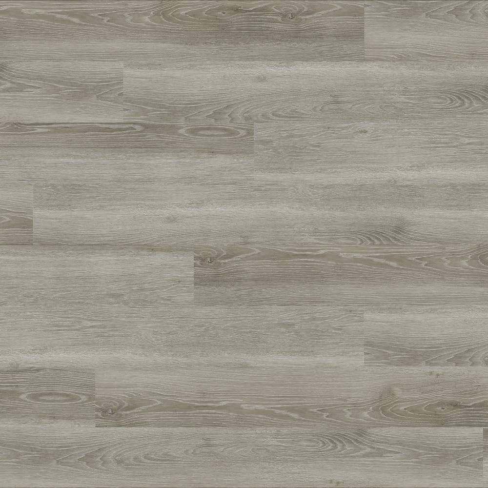 Medium Gray Oak Look Waterproof Vinyl Plank Flooring