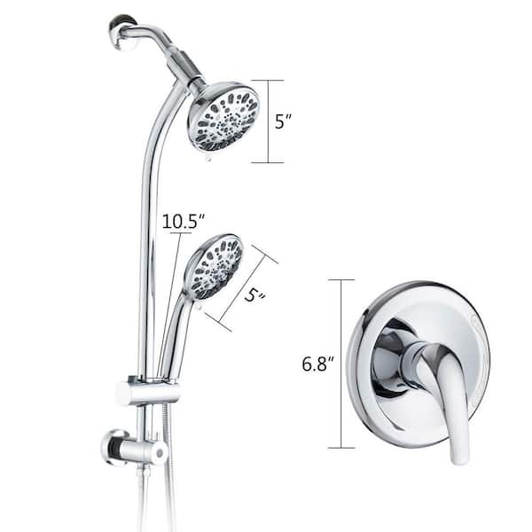 Hand Shower Bracket For Slide Bar Adjustable Bathroom Pipe Shower Head  Holders