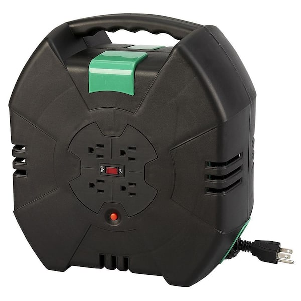 Designcord 50 ft. 16/3 Auto-Rewind Extension Cord Reel
