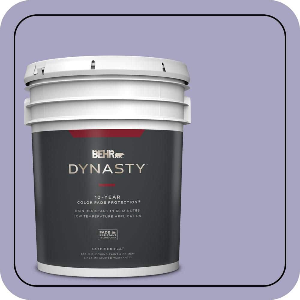 5 gal. #640D-4 Canyon Mist Flat Exterior Stain-Blocking Paint & Primer price history on PriceWatchPro
