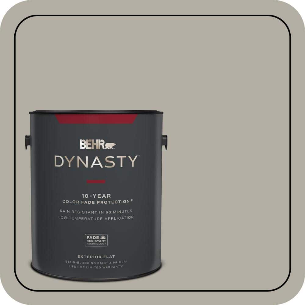 1 gal. #790D-4 Granite Boulder Flat Exterior Stain-Blocking Paint & Primer price history on PriceWatchPro