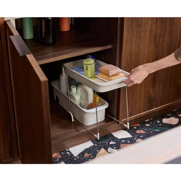 ｷｬﾋﾞﾈｯﾄ(No:1277242-3/在庫2台) Sunnydaze Plastic Garage Storage Cabinet with Adjustable Shelf