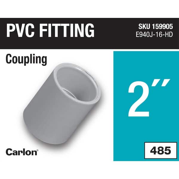2 in. Electrical PVC Standard Coupling (E940J-16-HD)