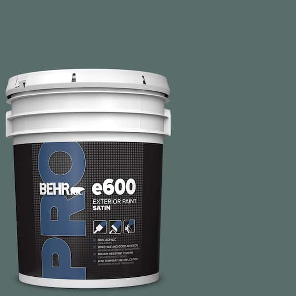 BEHR PRO 5 gal. #N430-6 Meteorological Satin Exterior Paint