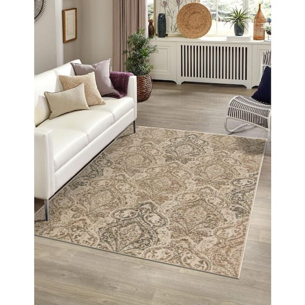 Tuareg Sunset Beige 9' 0 x 12' 0 Area Rug