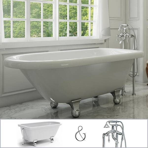 clawfoot bathtub home depot