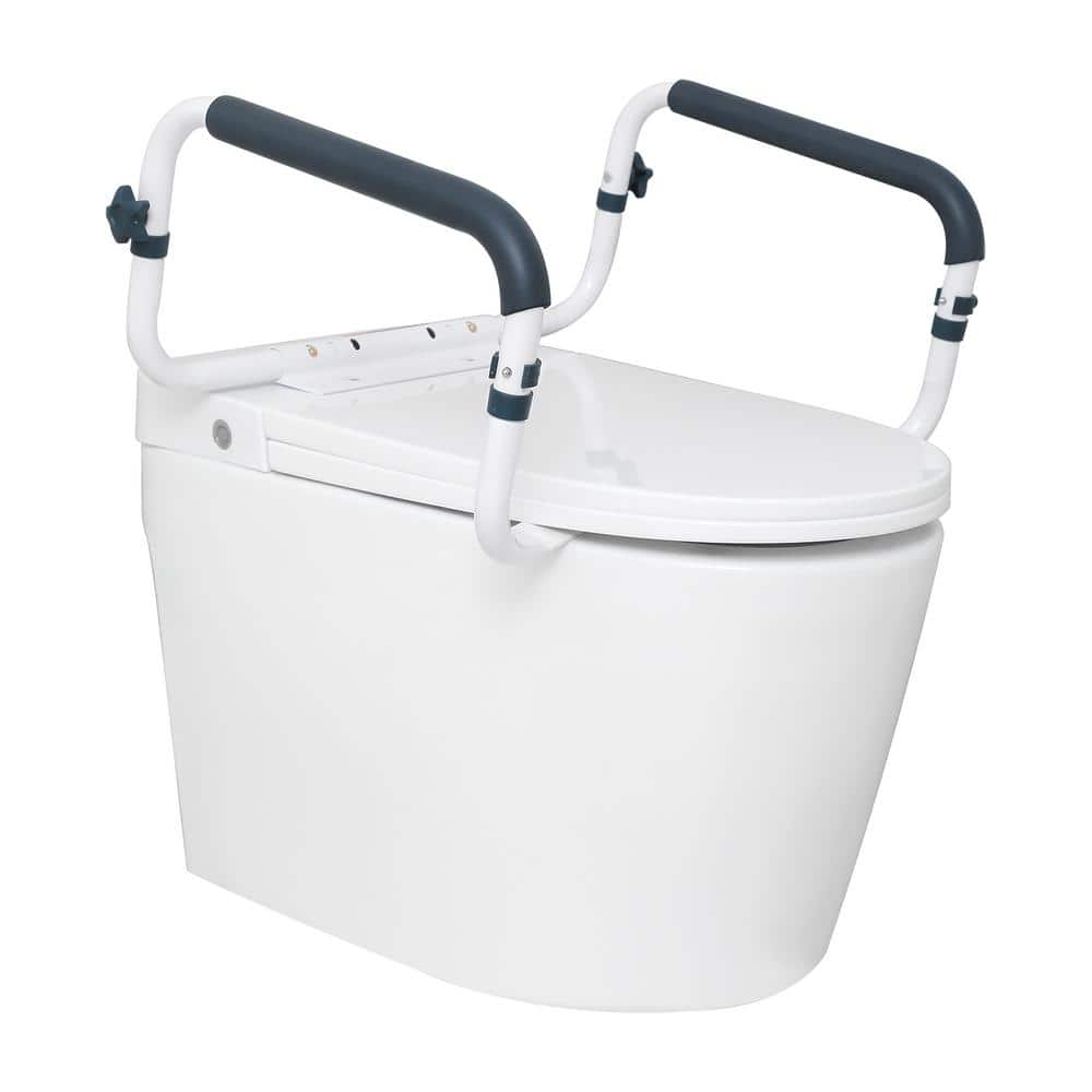 VEVOR 300LBS Capacity Toilet Seat Frame Adjustable Width Fit Most ...