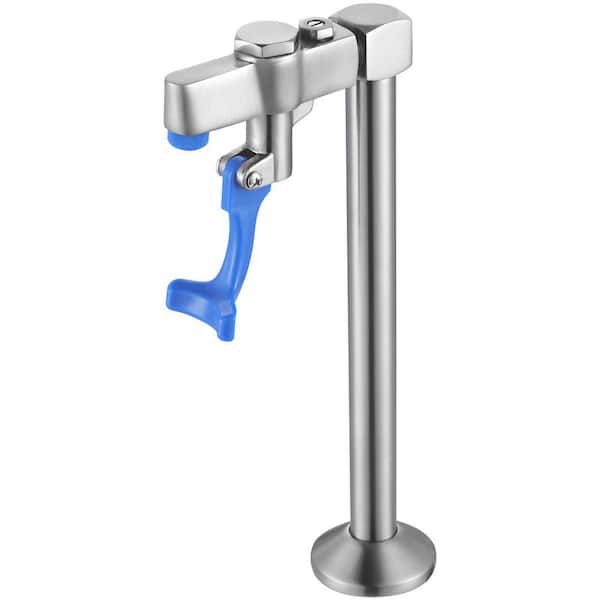 9.2 in. Push-Back Single-Handle Beverage Faucet with 3 adapters in Brushed Nickel