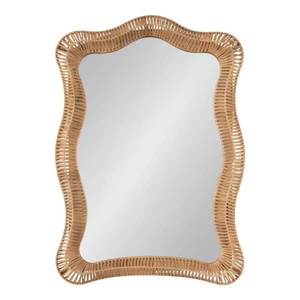 Kate and Laurel Rashana Natural 26 in. W x 37 in. H Modern