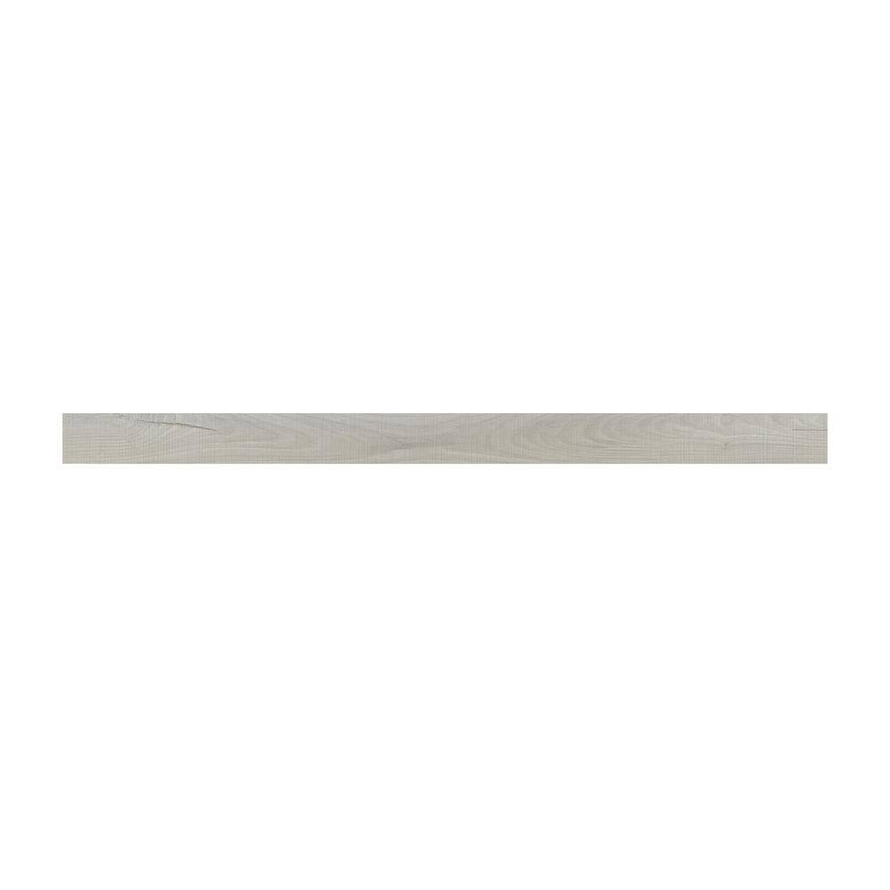 Whitmore White Luxury Vinyl Quarter Round Molding, 94" Length