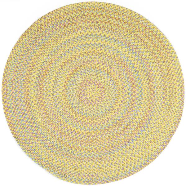 Rhody Rug Play Date Yellow Multi 6 Ft, Yellow Stain Under Rug