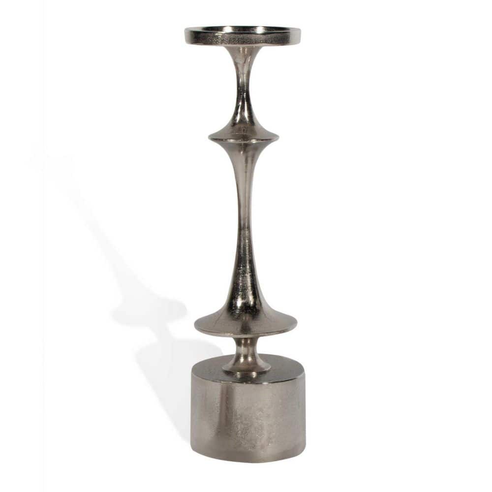 "18"" Silver Distressed Geometric Metal Tabletop Candle Holder" price history on PriceWatchPro