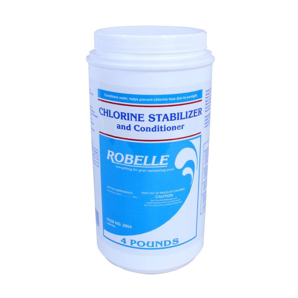 Robelle 4 lbs. Chlorine Stabilizer and Conditioner for Swimming Pools -  2604