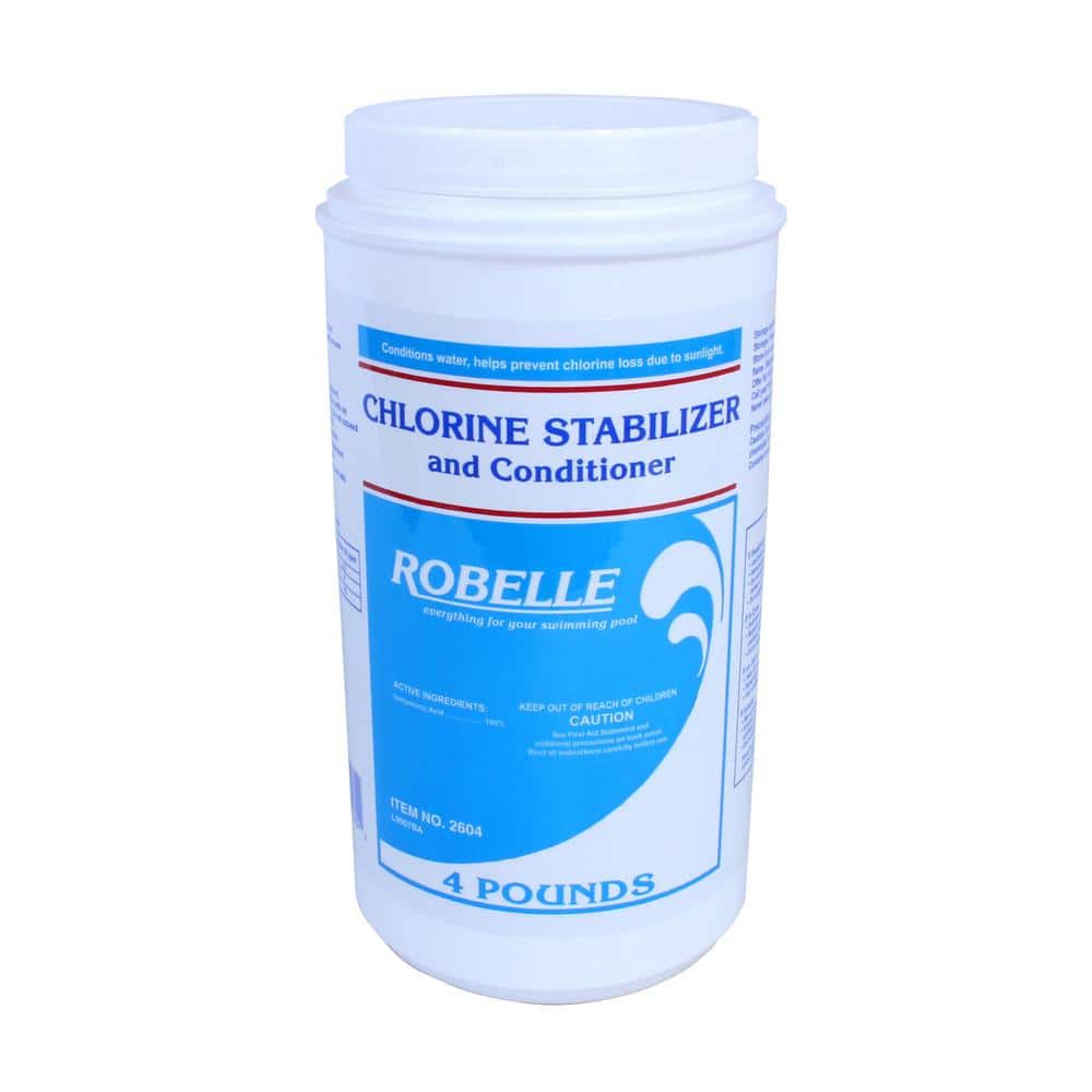 Robelle 4 lbs. Chlorine Stabilizer and Conditioner for Swimming Pools