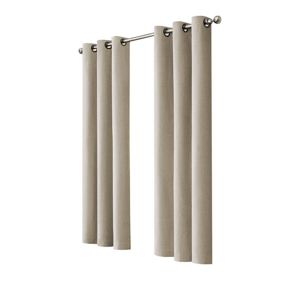 Eclipse Andora Blackout Window Panel in Natural 42 in. W x 84 in. L