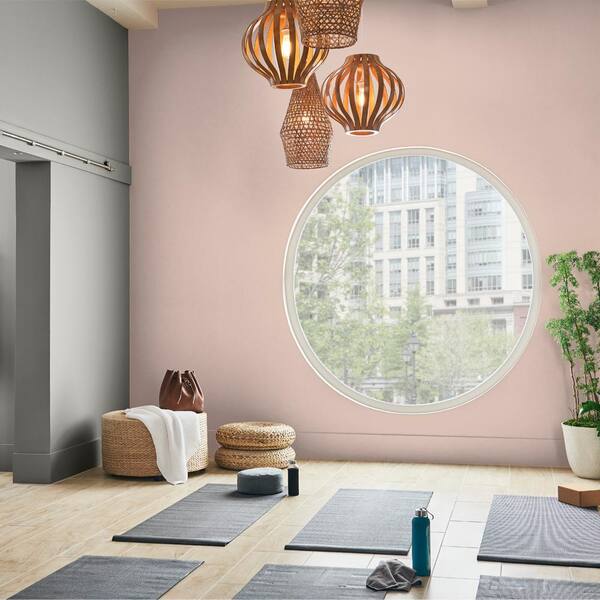 1265  ピーチ BEHR PRO 5 gal. #T13-15 Shanghai Peach Semi-Gloss Interior