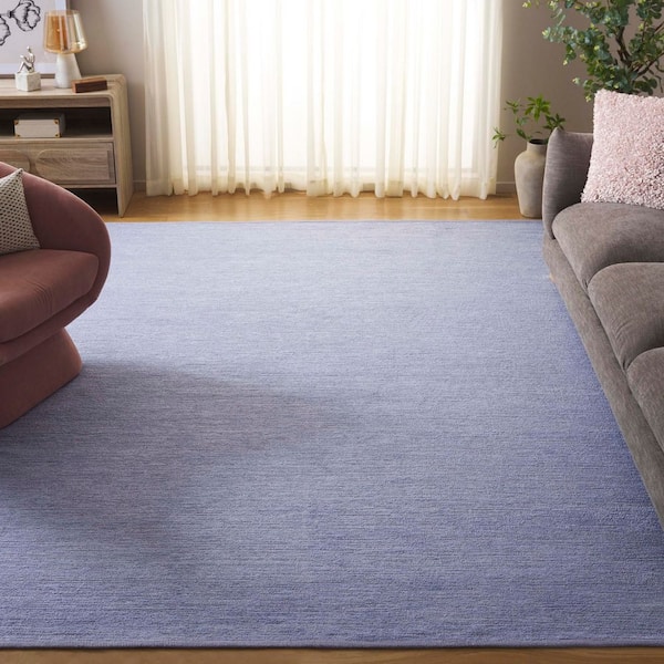 Montauk 8 ft. x 10 ft. Lilac Modern Solid Area Rug