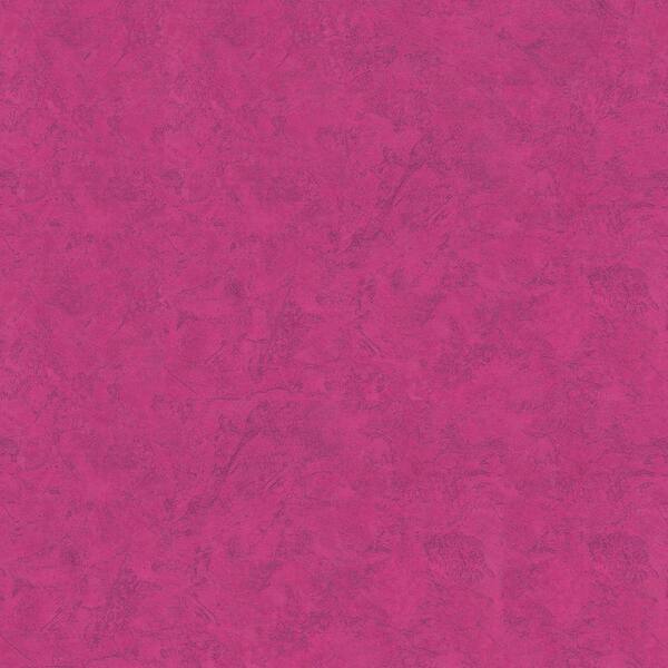 The Wallpaper Company 56 sq. ft. Pink Faux Plaster Wallpaper