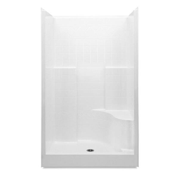 Aquatic Everyday Diagonal Tile AFR 48 in. x 36 in. x 79 in. 1-Piece ...