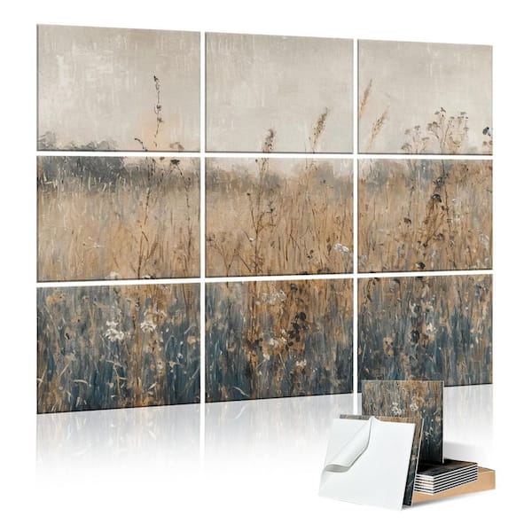 48 in. x 36 in. Wall Art Acoustic Panels (9-Pack), Decorative Sound Dampening Panels, Safe and Beautiful, Easy Install