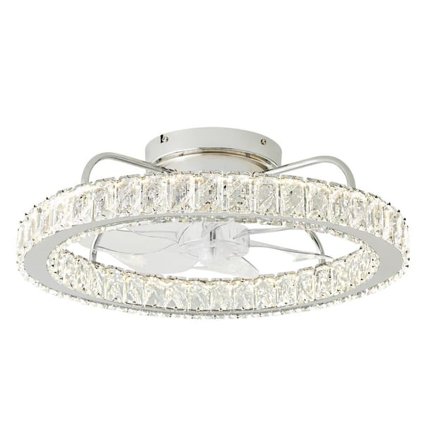 45 -Watt Matte White Integrated LED Flushmount