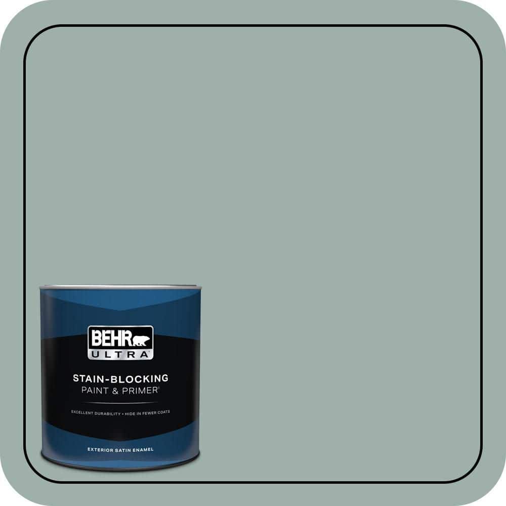 1 qt. #490F-4 Gray Morning Satin Enamel Exterior Paint & Primer price history on PriceWatchPro
