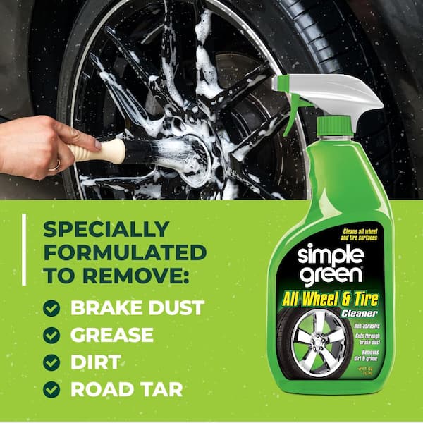 Car Wheel Cleaner Spray Dust Removal Versatile Brake Dust Remover