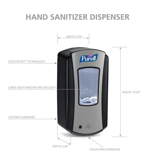 Purel LTX-12 Touch Free Automatic Hand Dispenser 